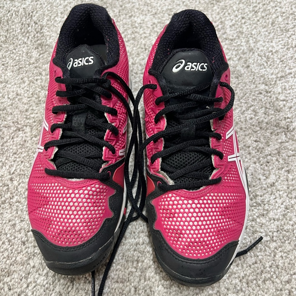 ASICS Women's Vibrant Pink Athletic Shoes